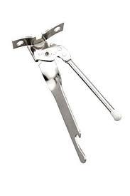 Stainless Steel Tin Opener - Sturdy Grip, Lightweight Design, Easy to Clean and Store, Perfect for Small Hands