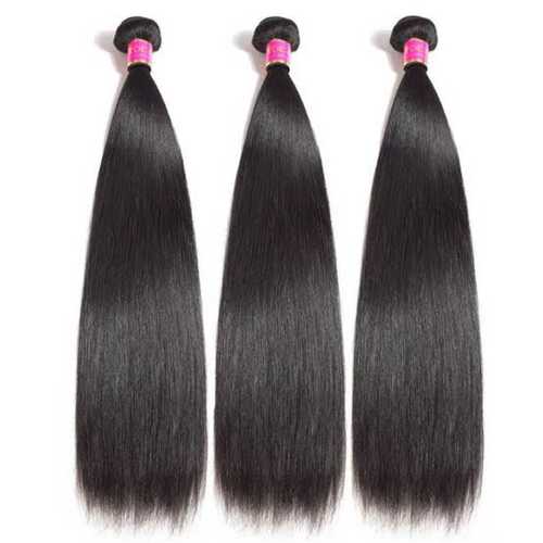 Black Color Human Hair Extension