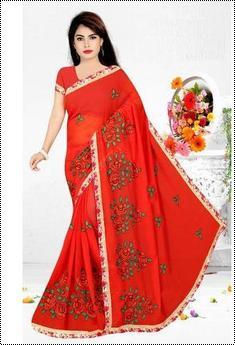 Digital Printed Ladies Saree