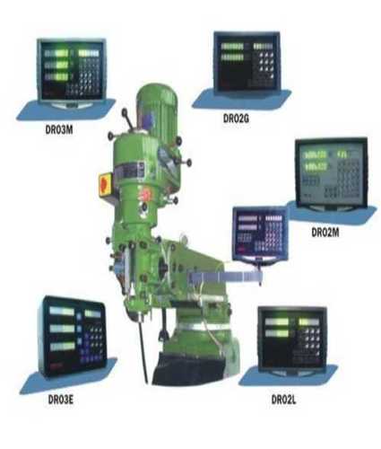 Digital Read Out System With High Precision Linear Glass Scale