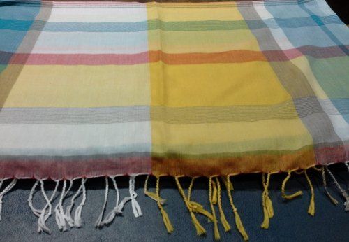 Multicolor Ladies Dobby Stripe Stole