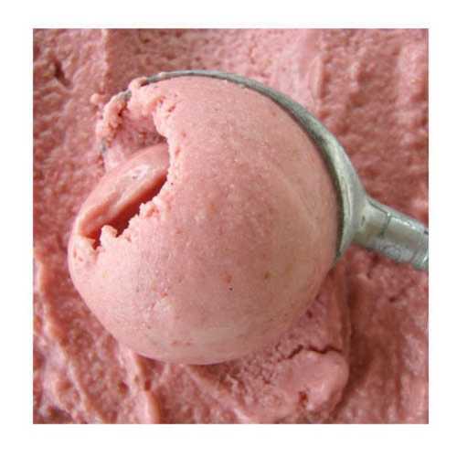 Natural Flavor Strawberry Ice Cream