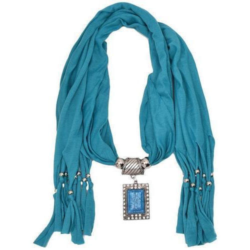 Pashmina Wool Polyester Fancy Stole For Girls