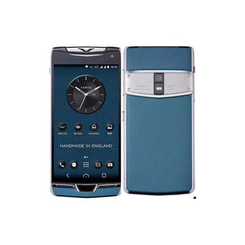 Vertu Constellation X Blue Silver Mobile Phone With Android 8.0 Os Design: Bar