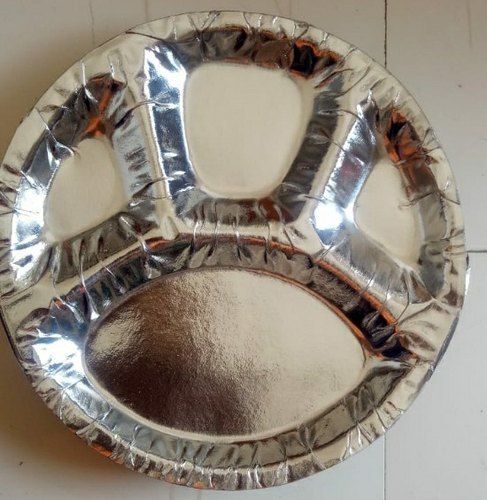 4 Compartment Paper Plate