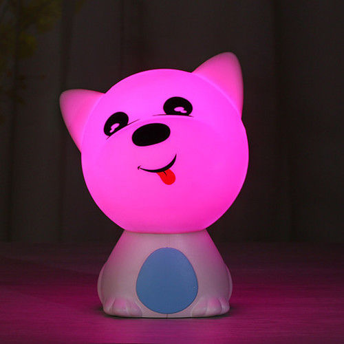 Colorful Led Dog Night Light