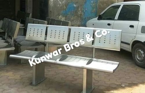 Four Seater Steel Bench