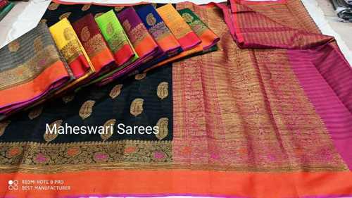 Maheswari Cotton Silk Saree