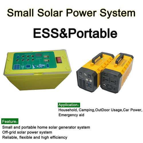 Portable Power Storage System For Camping