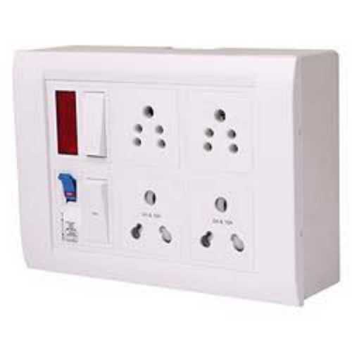 White Electrical Switch Board