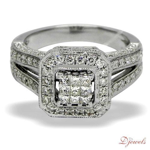 1.25 Ct. Real Diamond Studded Rings