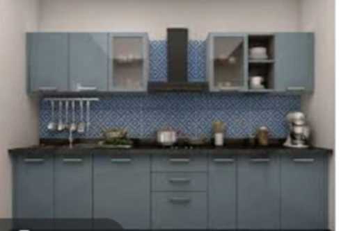 Designer Glossy Modular Kitchen