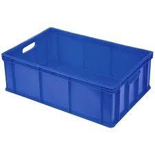 Blue High Strength Dairy Crates