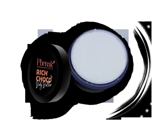 Rich Choco Body Butter - Creamy Texture, 200ml | Hydrating with Cocoa Butter, Coconut Oil, Almond Oil, Olive Oil, All Skin Types