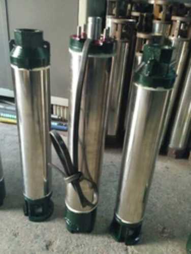 Borewell Submersible Water Pump - Metal, Medium Pressure, Electric Fuel Type | High Efficiency, Sand Resistance, Motor Burnout Protection, Easy Maintenance
