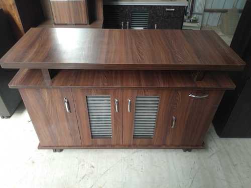 Polished Wooden TV Table