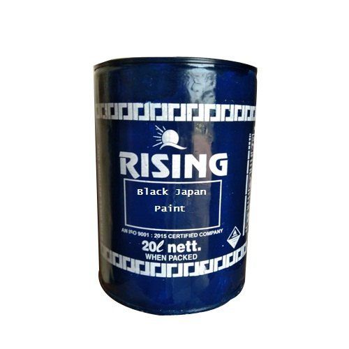 Powder Rising Black Japan Paint