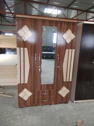 Designer 4 Door Wooden Cupboard No Assembly Required