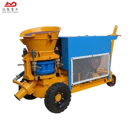 Customized Diesel Engine Dry Shotcrete Concrete Gunite Machine