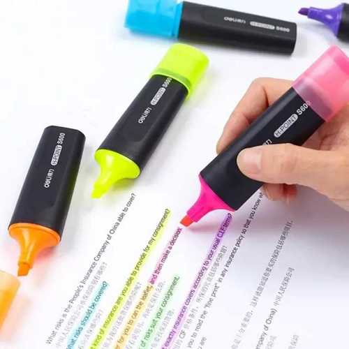 Any Highlighter Colored Pens Marker 