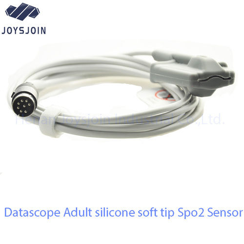 Datascope Adult Silicone Soft Tip Spo2 Sensor Din 8pin