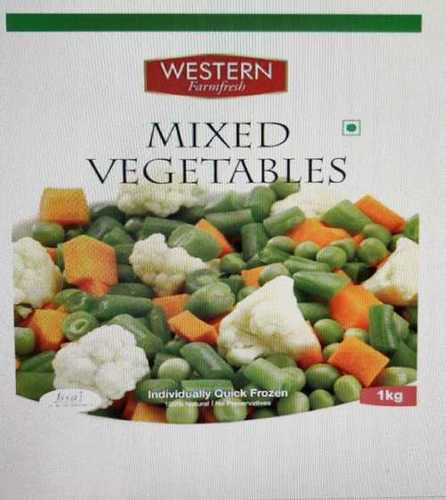  ताजा जमी हुई मिश्रित सब्जियां