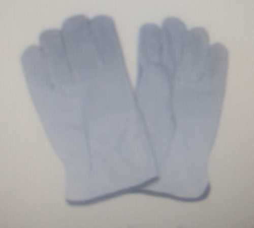 Full Fingered White Hand Gloves