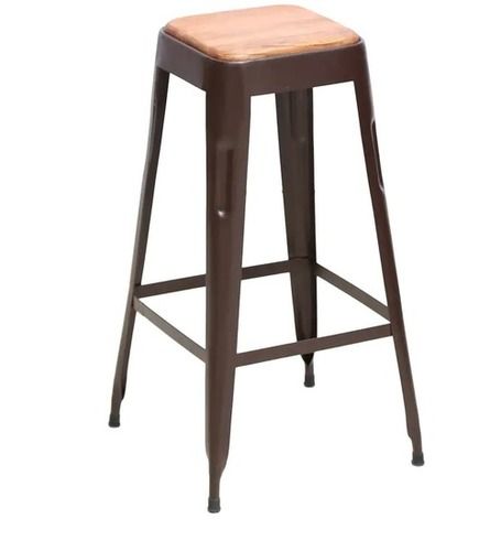 Tosh Bar Stool In Black Colour
