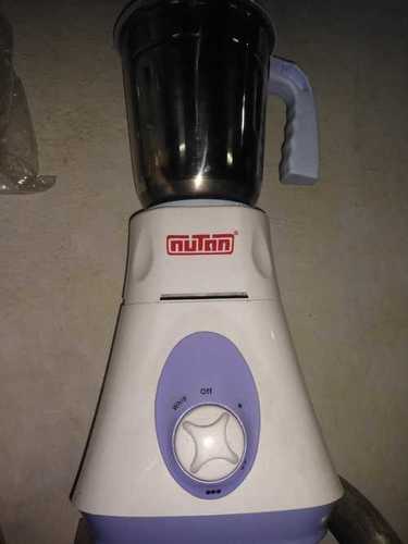 White Electric Domestic Mixer Grinder