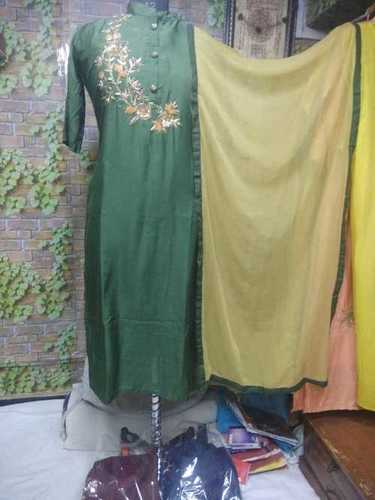 Hand Work Designer Kurti  Bust Size: Various Sizes Are Available Inch (In)