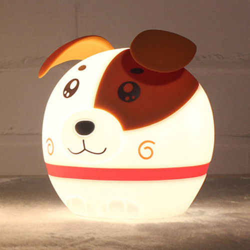 Led Silicone Dog Night Light