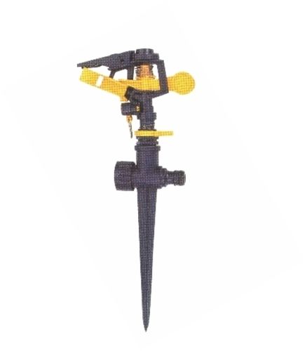 Black And Yellow Agricultural Lawn Impulse Sprinkler