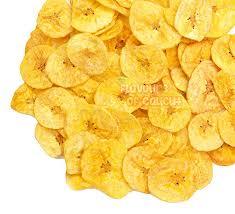 Crunchy and Salty Banana Chips 
