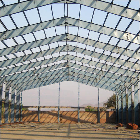 Hot Rolled Industrial Fabrication Sheds Roof Material: Steel