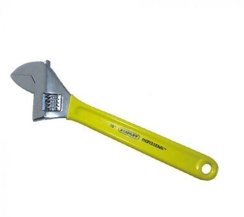 Chrome Coated Adjustable Wrench Handle Material: Plastic