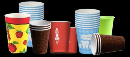 Customized Printed Disposable Paper Cups Application: Industrial