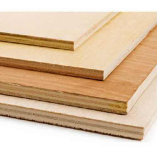 Strong Screw Holding Plain Brown Marine Plywood