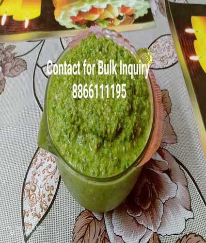 Processed Spicy Green Chutney