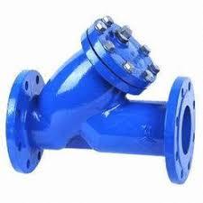 Y Strainer - Stainless Steel 304/316 Flange End 150# | 25MM to 300MM Size, Blue Color, Durable Design