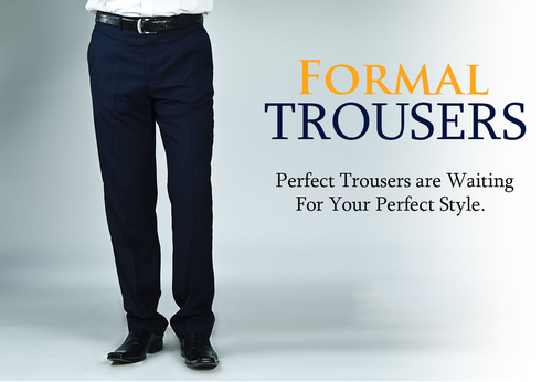 Regular Fit Branded Cotton Trousers for men, Length : Full Length,  Packaging Type : Packet at Rs 349 / piece in Delhi