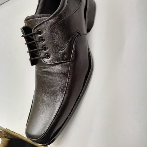 shree leather black shoes