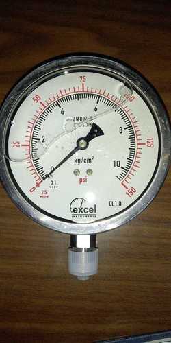 Ss Case Internal Brass Glycerin Filled Pressure Gauge