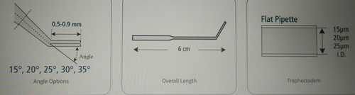 Trophectoderm Biopsy Micropipettes Flat