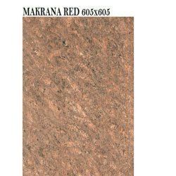 Makrana Red Parking Vitrified Floor Tiles