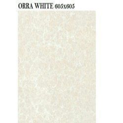 Orra White Parking Vitrified Tiles