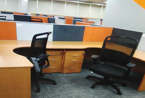 Brown Corrosion Proof Cubicle Office Workstations