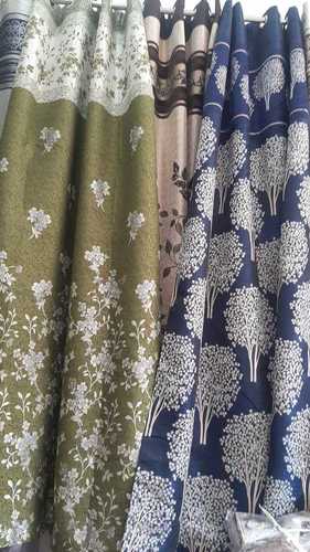 Fancy Printed Door Curtains - Polyester, Customized Size Available | Modern Design, Eco-Friendly, Plain and Printed Patterns, Handmade Style