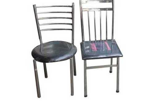 Silver Fine Finished Stainless Steel Chair