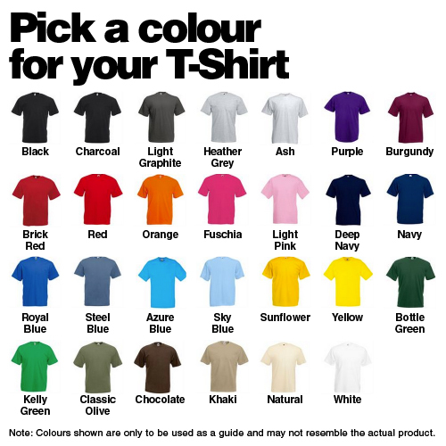 All Multi Color Mens T-Shirt