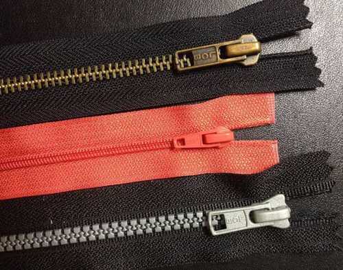 Polish Resin Colored Garment Zipper